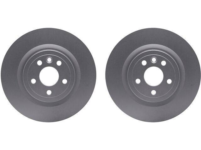 Dynamic Friction 46SY17V Rear Brake Rotor Set Fits 2017-2019 Jaguar XE S