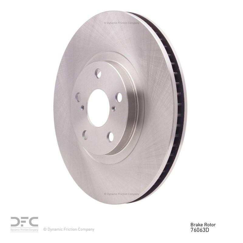 Dynamic Friction 600-76063D Disc Brake Rotor For 93-98 Toyota Supra