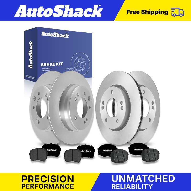Front Rear Brake Rotors Premium Pads for Hyundai, Elantra 2009-2012, FWD L4 2.0L