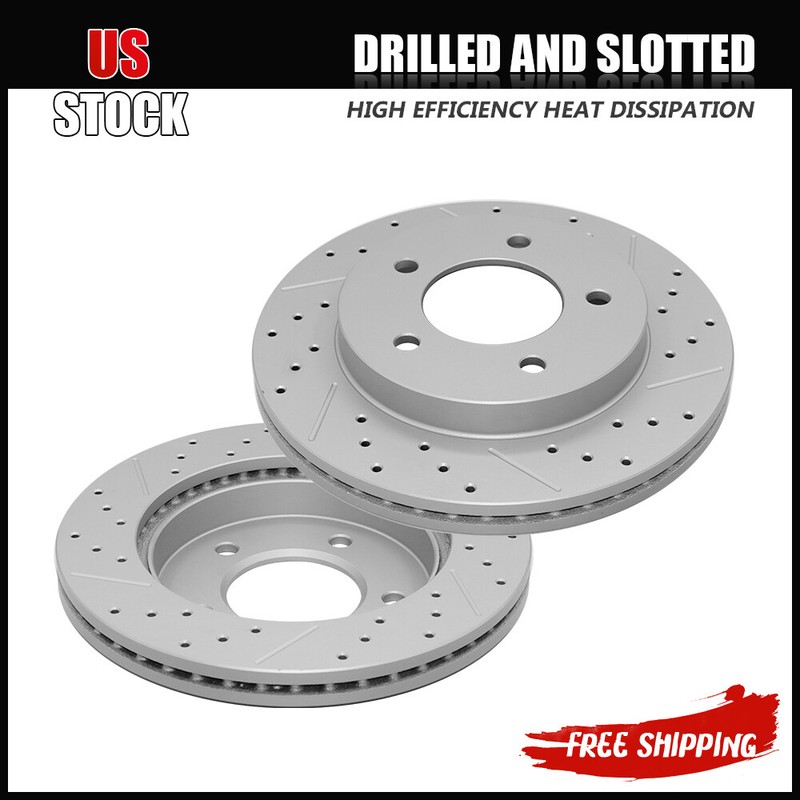 Front Disc Brake Rotors For 1997 -2000 2001 2002 2003 2004 Ford F-150 5lug