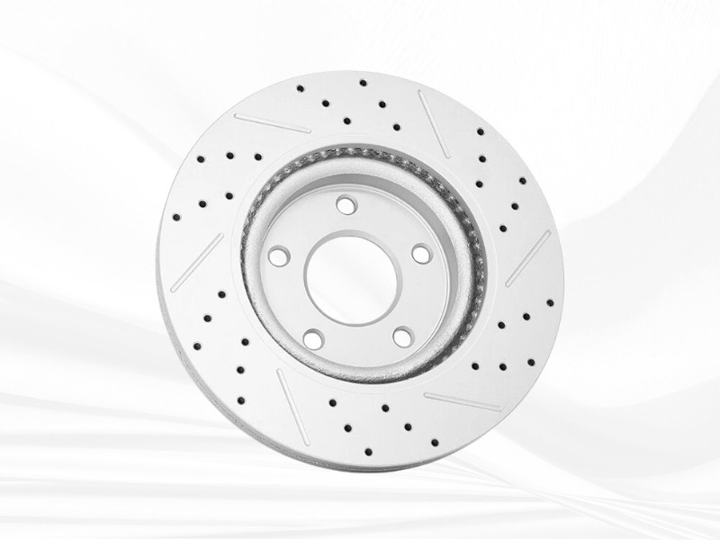 Left & Right Front Drilled Slotted Brake Rotors Set For Nissan Altima 2013-2023 gallery