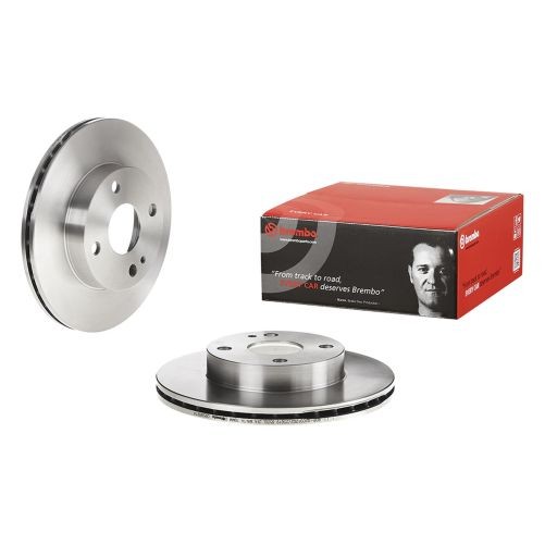 Brembo 09.5869.14 Disc Brake Rotor Front Gray Cast Iron For Mazda Miata