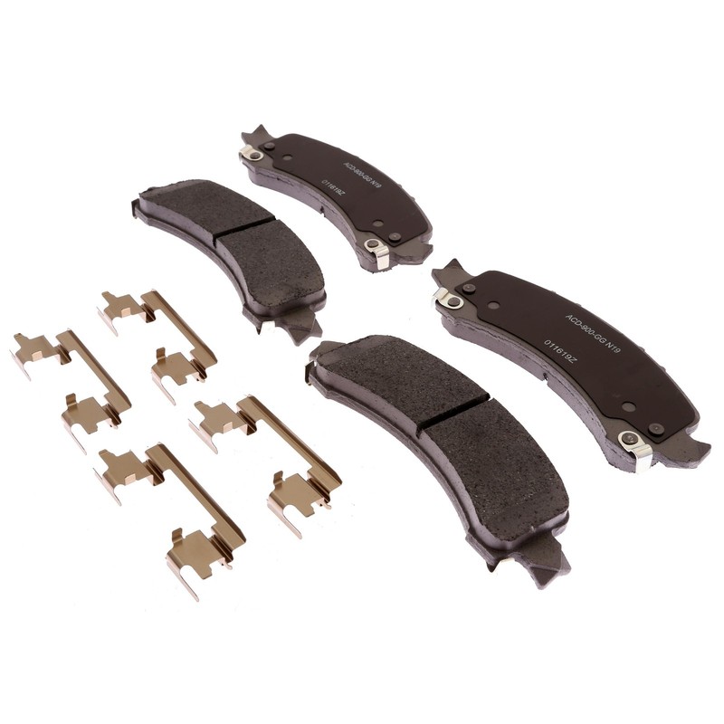 ACDelco Disc Brake Pads and Rotors Kit For 09-14 Chevrolet Express 1500 GMC gallery
