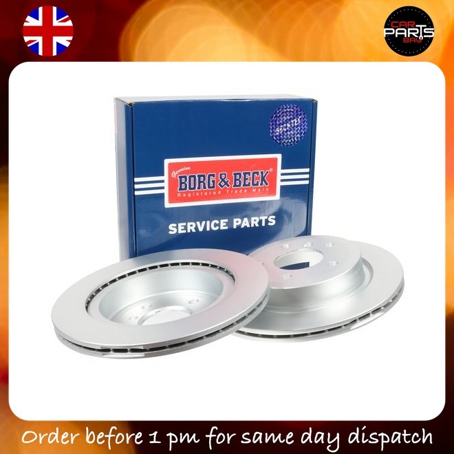 BRAKE FOR BMW Z4 18I SDRIVE 20I 23I 28I 30I DISCX2 BORG & BECK REAR