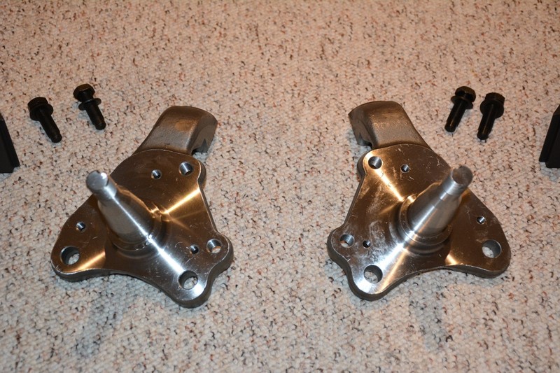 FITS Dodge Plymouth Chrysler B E Body Disc Brake Spindles & Caliper Kit Upgrade gallery