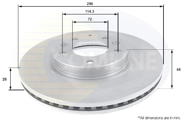 Fits Mazda CX-7 2006-2014 2.2 D 2.3 2.5 Baxter Front Brake Disc #1 gallery