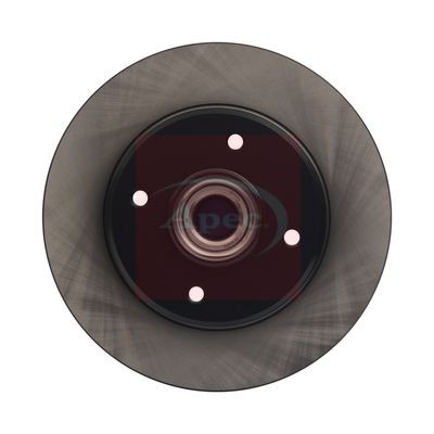 APEC DSK3497 Brake Disc Solid Rear Fits Citroen DS Opel Peugeot Vauxhall