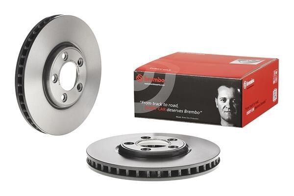 FRONT BRAKE DISCS FOR JAGUAR S TYPE II NEW PAIR OF BREMBO 300mm 09.7910.11 DISC gallery