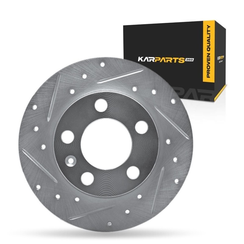 For Audi TT 2000-2006 Brake Rotor | Silver | 9 mm. / 0.35 inch Nominal Thickness