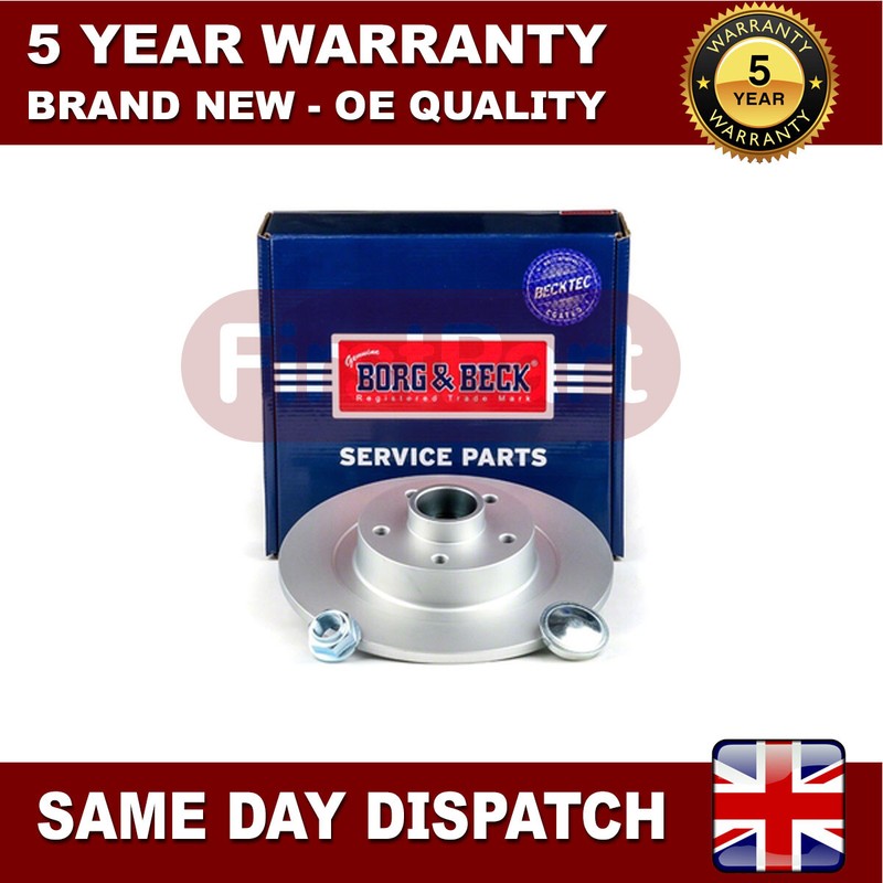 Fits Renault Espace 2015- 1.6 dCi FirstPart Rear 1x Brake Disc 432027306R