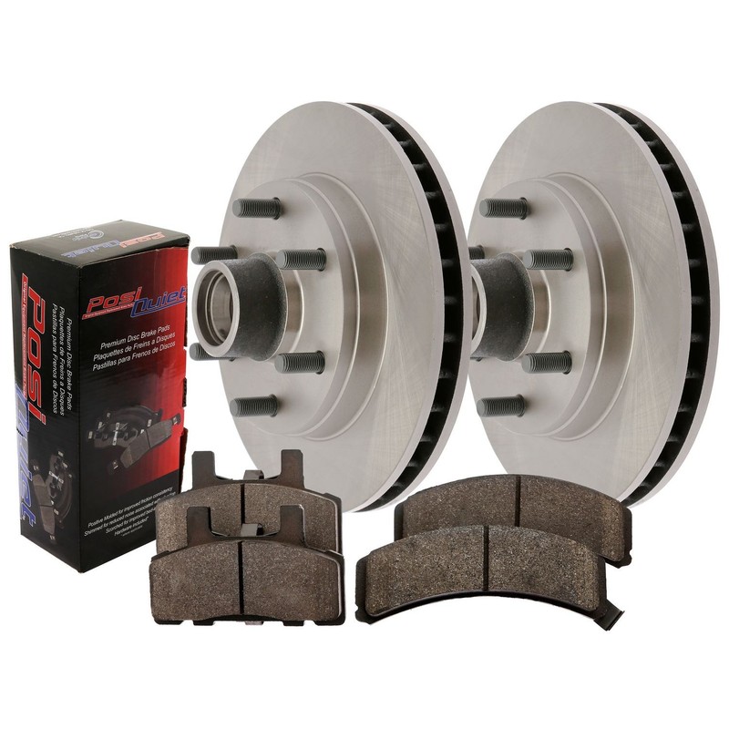 Centric Parts 907.51001 Posi Quiet Brake Pads with C-TEK Brake Rotors