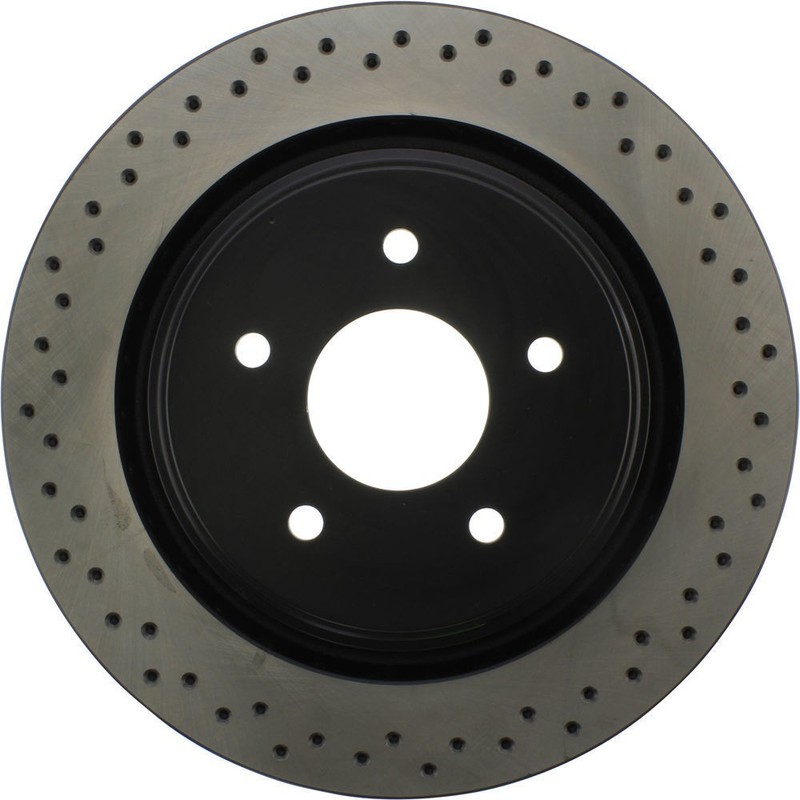 Disc Brake Rotor-Premium OE Style Cross-Drilled Centric 128.62096