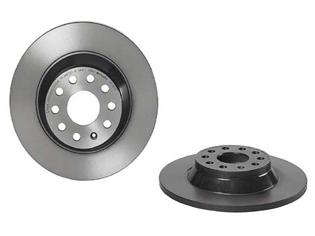 Rear Brembo Brake Disc Brake Rotor fits VW Tiguan 2018-2024 24MNPB