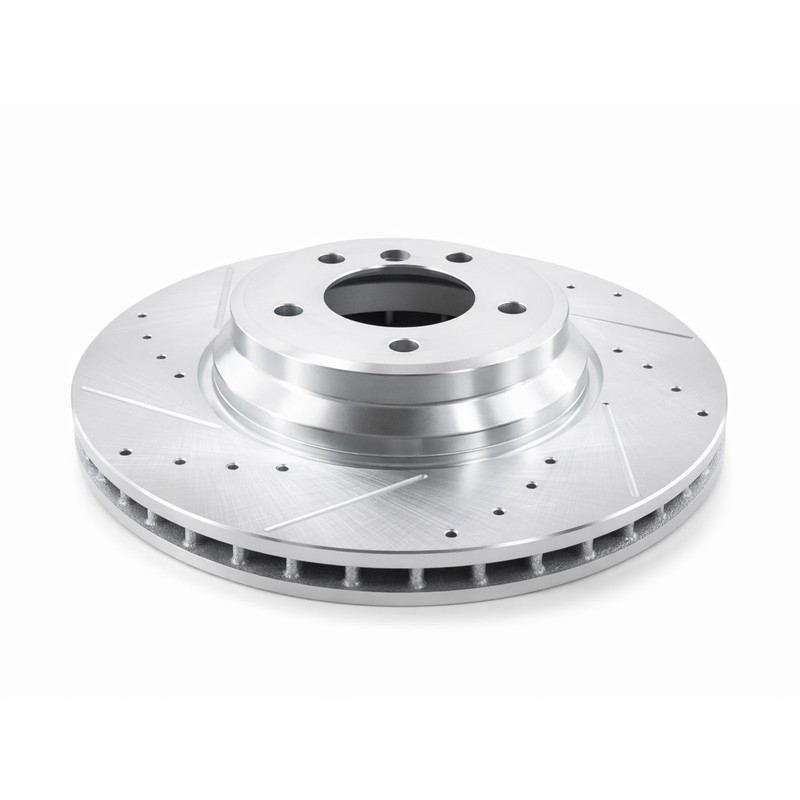 Front Drilled Slotted Disc Brake Rotors For BMW X1 2013-2015 & 335is 2011-2013 gallery