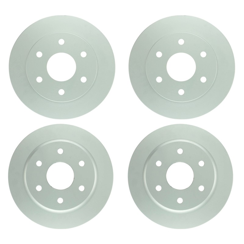 Bosch QuietCast Front 304mm Rear 324mm Disc Brake Rotors Kit For GMC Chevy V6 V8