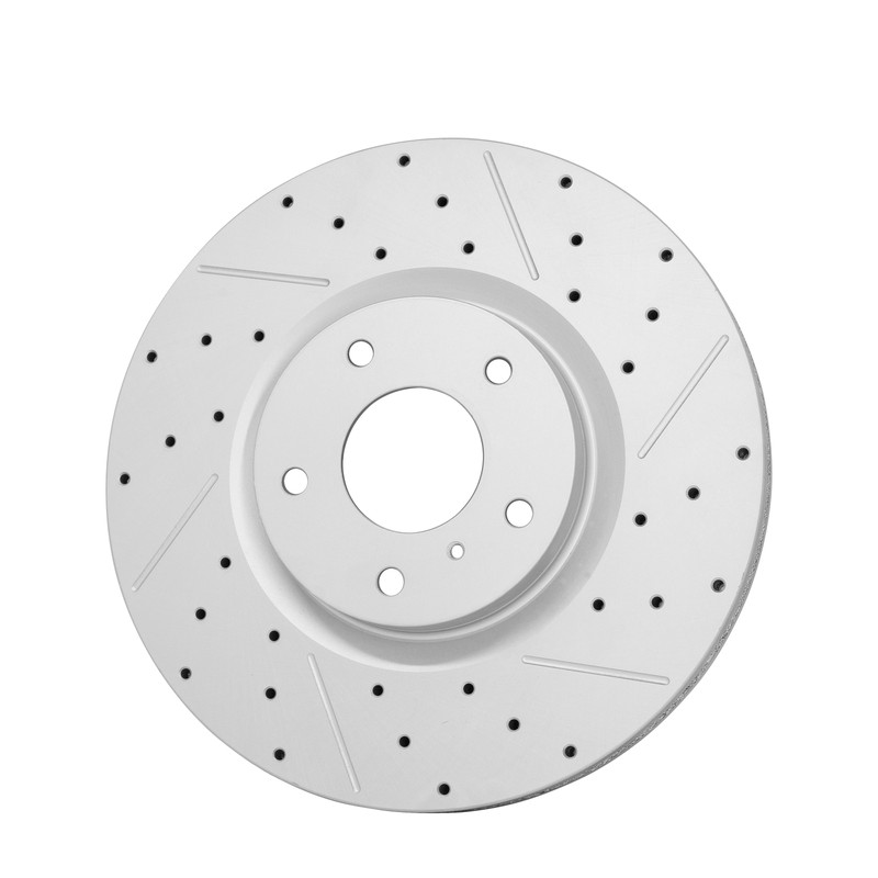 4PCS Front Rear Drilled Brake Disc Rotors for 2001-2008 Acura MDX Honda Pilot gallery