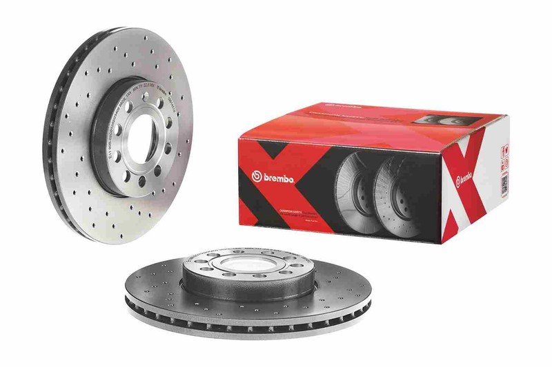 2x Brake Discs Pair Vented fits AUDI S3 8P1, 8PA, 8V 2.0 Front 06 to 20 288mm gallery