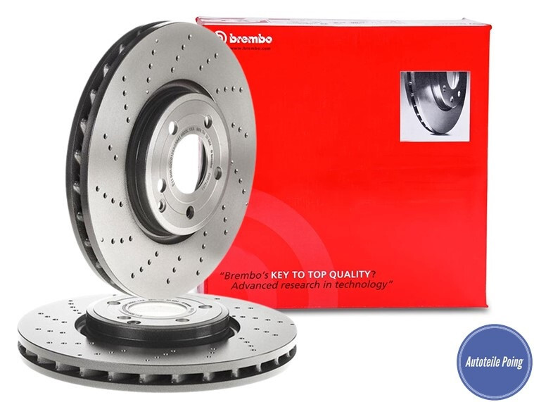 Brembo Brake Discs 322mm Front Mercedes Benz CLS 220 250 350 400 C218 X218