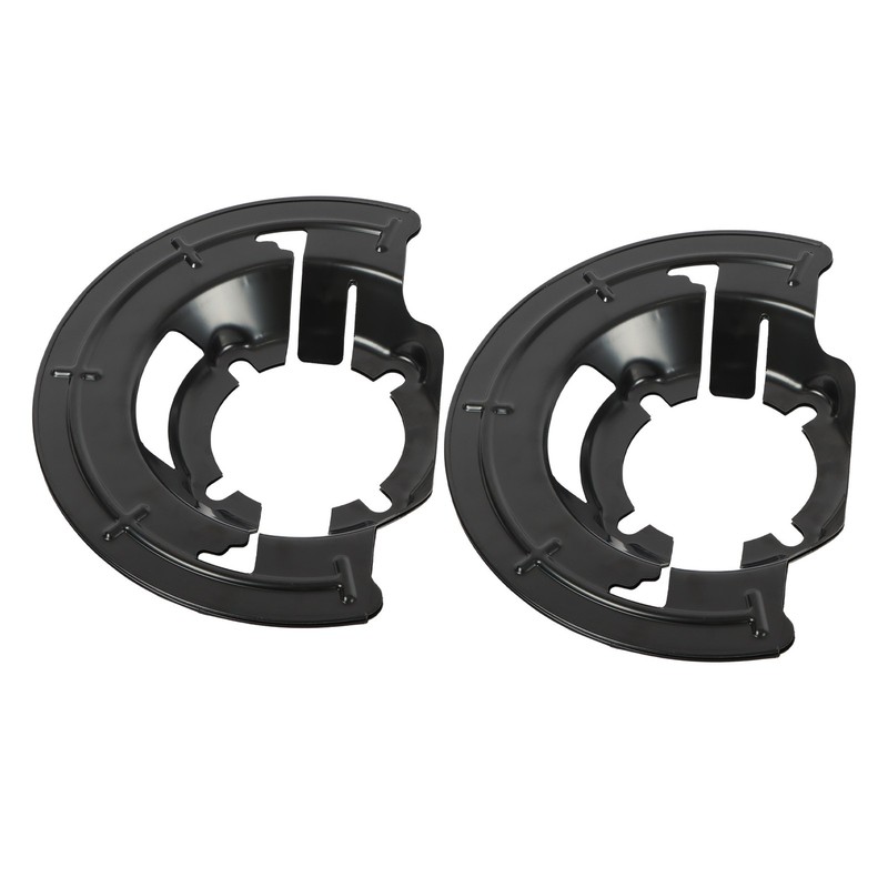 Pair Of Front Brake Dust Shield Backing Plate 99-04 For Ford Super Duty 924-483