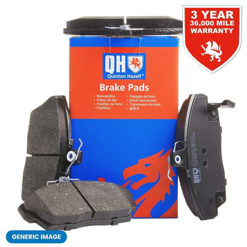 Quinton Hazell Replacement Braking System Front Axle Brake Pad Set – BP1862