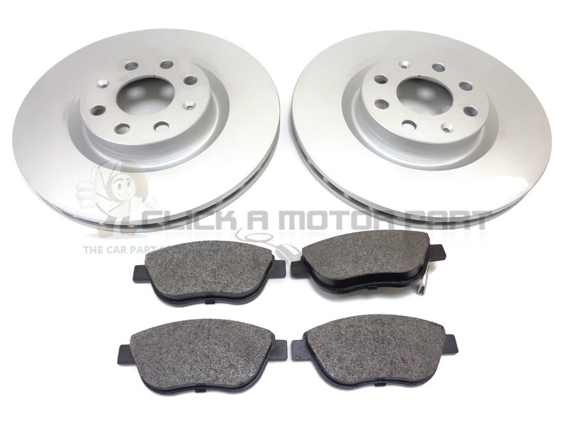 VAUXHALL CORSA D 06-13 1.3 CDTi 90 / 95 BHP FRONT BRAKE DISCS 284mm MINTEX PADS