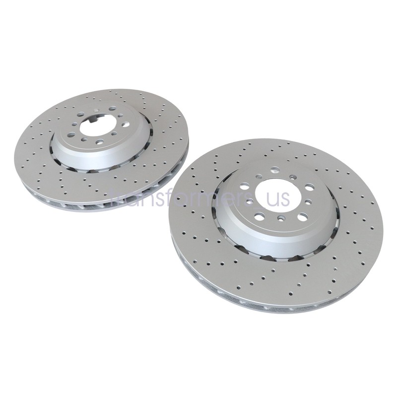 For BMW F80 F87 F82 Pair Set of 2 Front 380mm Brake Disc Rotors US gallery