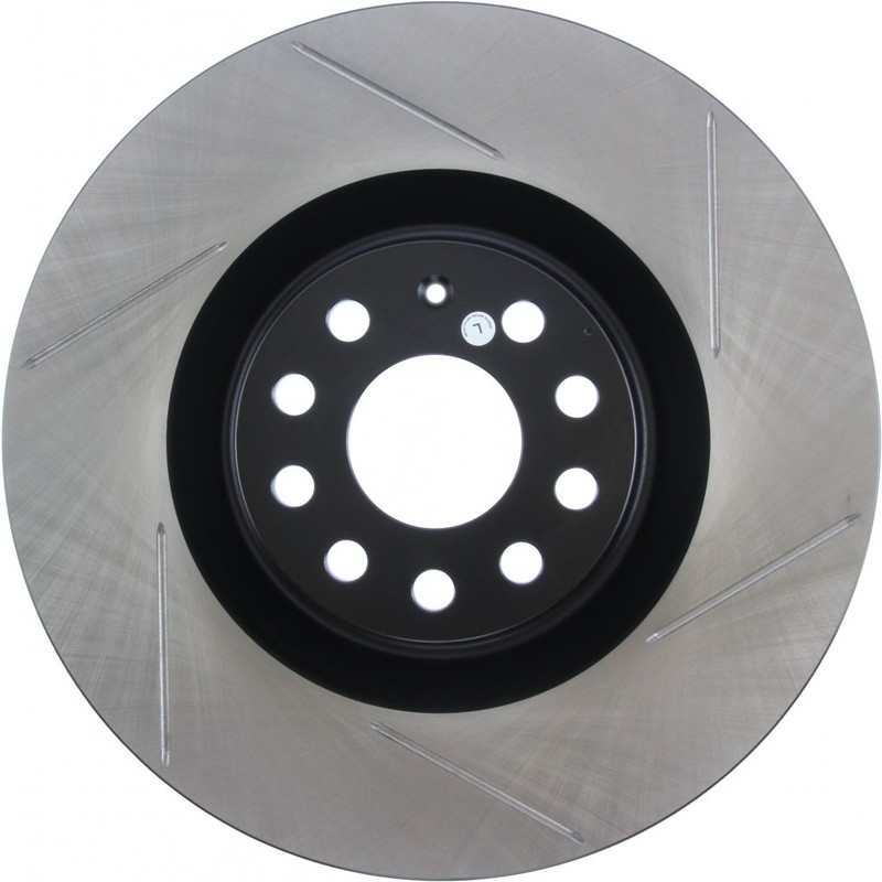 StopTech For Volkswagen CC 2009 2010 2011 Brake Rotor Slotted – Driver Side
