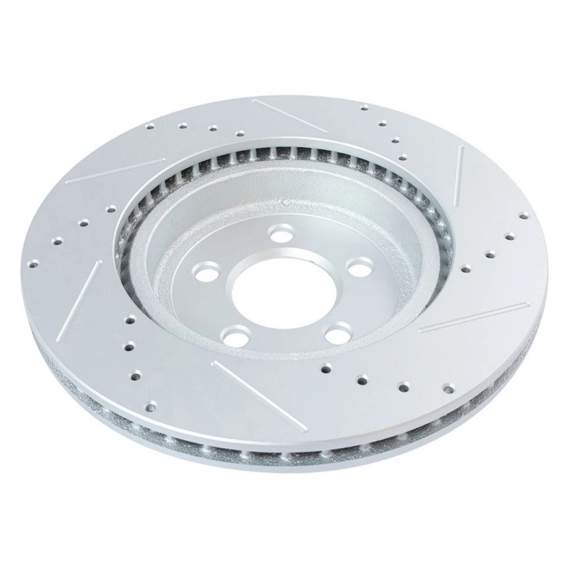 TRQ BRA13962 Disc Brake Rotors For Dodge Charger 2006-2017 Front Rear 4779197AB gallery