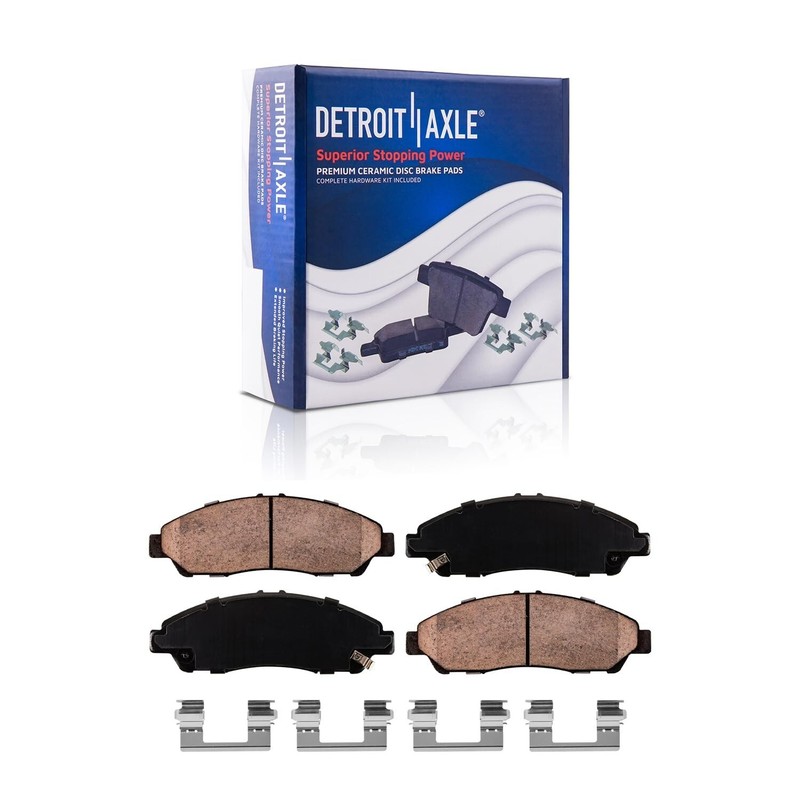 Front Drilled Rotors Brake Pads Kit for 2009-2013 Honda Pilot Acura MDX RLX ZDX gallery