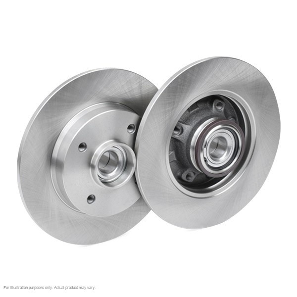 2X APEC Rear Brake Discs for PEUGEOT 207 Hatchback Van 249mm Solid SDK6524 gallery