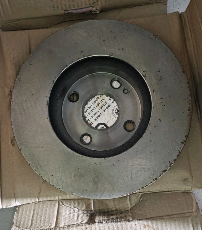 Front Disc Brake Rotor Brembo 09.7379.10 for Select 1995-2005 Mazda Miata gallery