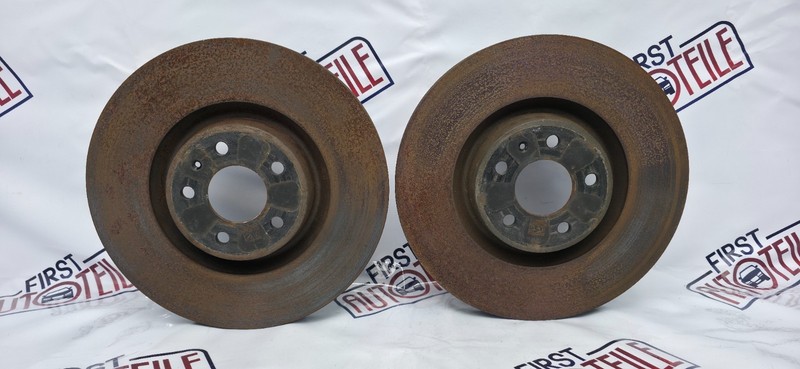 Genuine Audi A6 A7 A8 2 x Front Brake Disc Vented 4G0615301K -301T