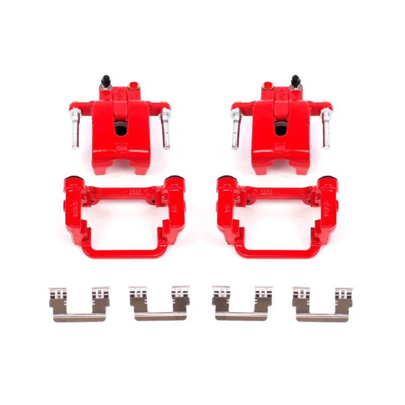 KC1720 Powerstop Brake Disc and Caliper Kits 2-Wheel Set Rear for Chrysler 300 gallery