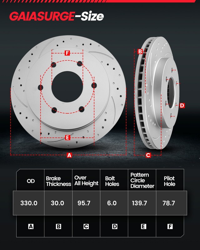 Rear Disc Rotors Brake Calipers Brake Pads for Chevy Silverado Sierra 1500 Tahoe gallery