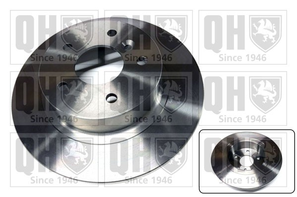2x Brake Discs Pair Solid fits RANGE ROVER Mk2 P38A 2.5D Rear 94 to 02 256T Set gallery