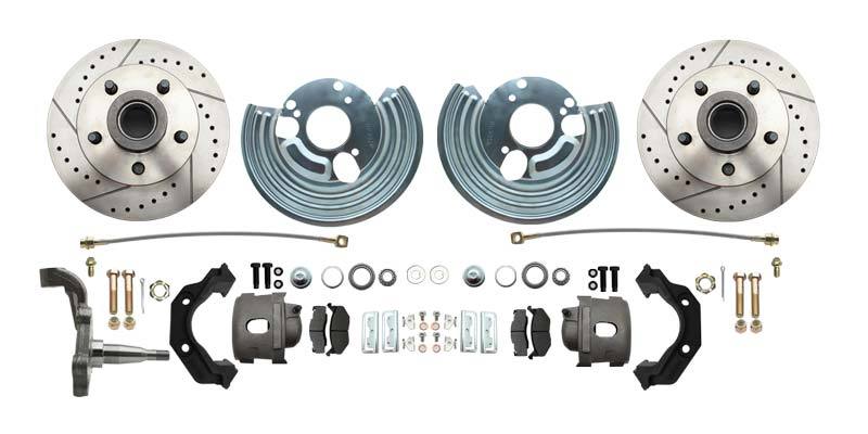 1967-72 B & E-Body Performance 8" Chrome Power Disc Brake Conversion gallery