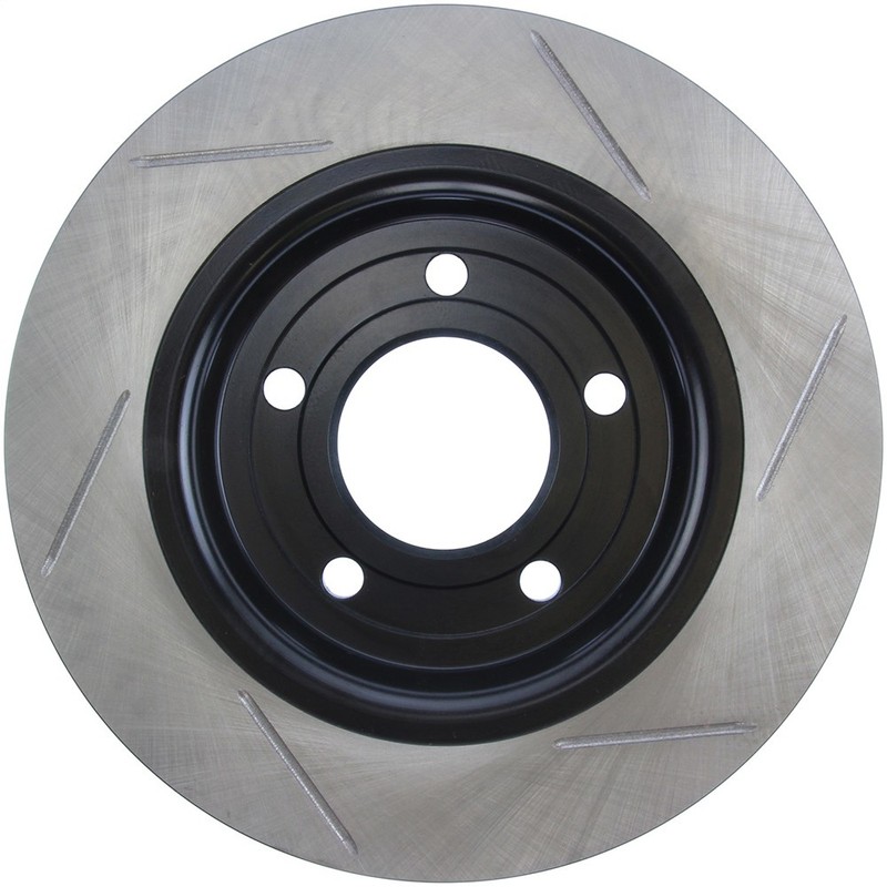 StopTech 126.45067SR Rear Right Slotted Brake Disc Rotor for 2004-2013 Mazda 3 gallery