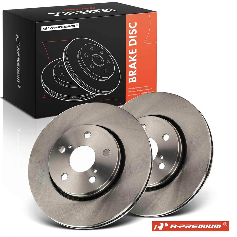 2pcs Vented Disc Brake Rotors Front Side for Toyota C-HR 2018 2019-2022 L4 2.0L