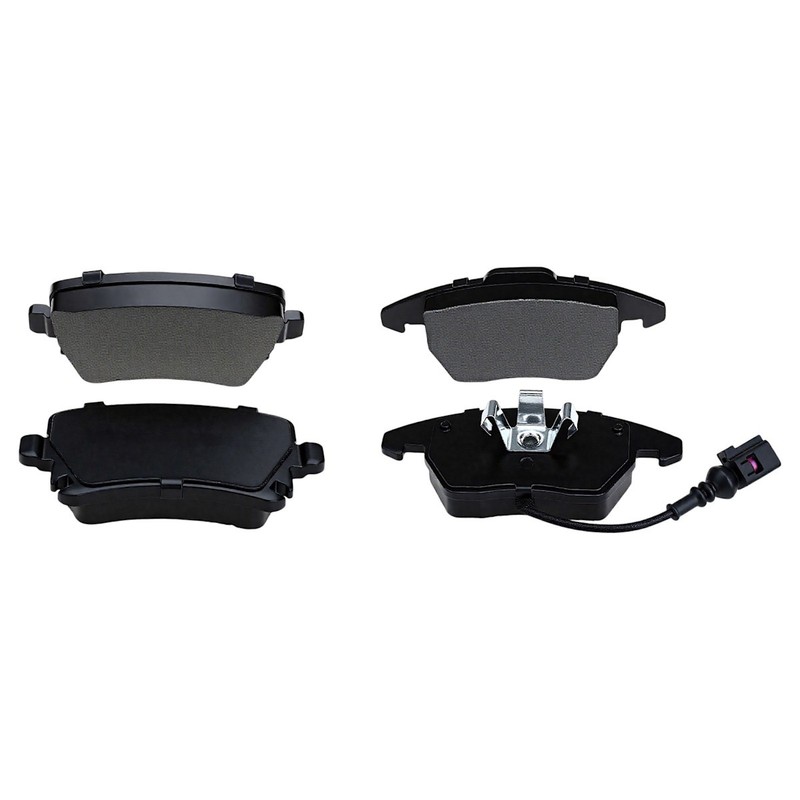 Brake Pad Sets 4-Wheel Set Front & Rear for VW Volkswagen Golf Jetta TT Quattro gallery