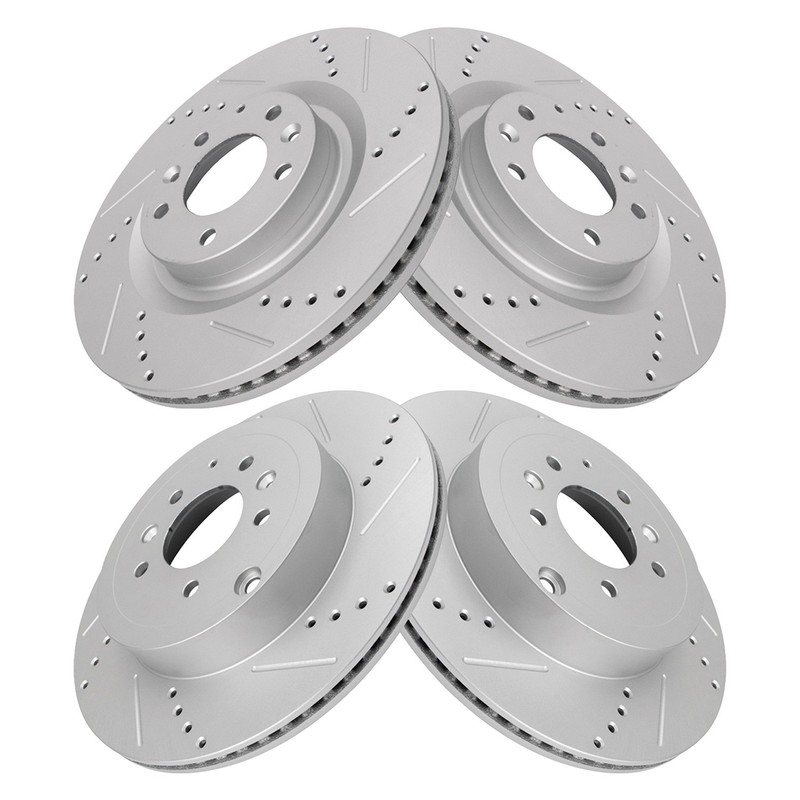 TRQ BRA22143 Disc Brake Rotors For Mazda CX-9 07-15 LH OR Right Front Rear