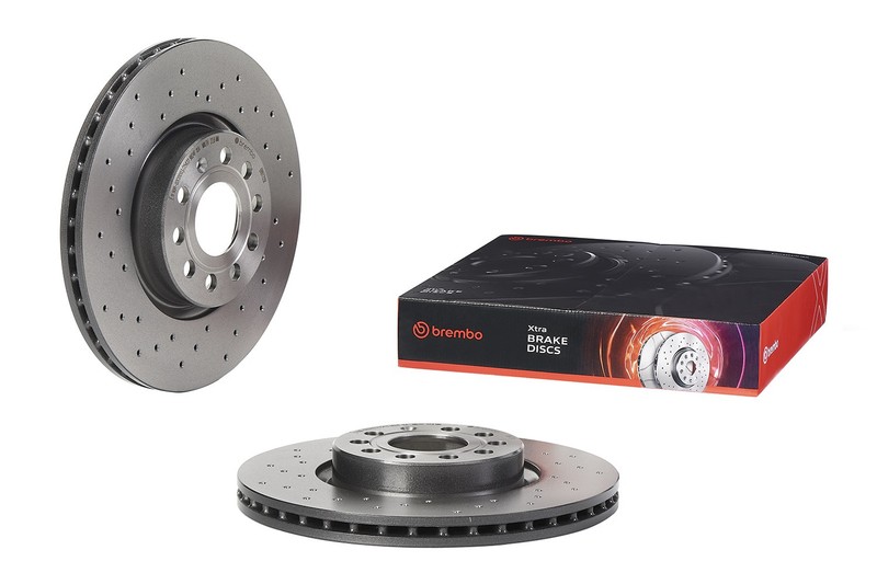 2x Brake Discs Pair Vented fits CUPRA LEON KL1, KL8 Front 1.4 2.0 2020 on 312mm gallery