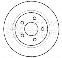2x Brake Discs Pair Solid fits FORD TOURNEO CONNECT 1.8 Rear 02 to 13 278mm Set gallery
