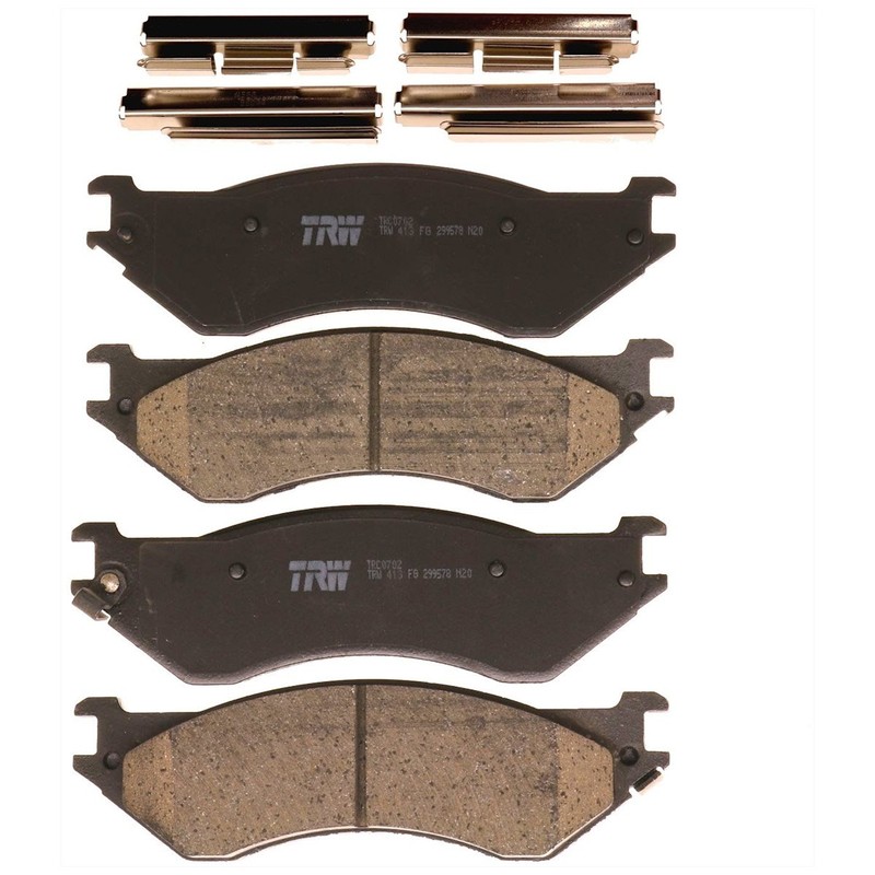 KIT-072924-1208 TRW 2-Wheel Set Brake Disc and Pad Kits Front for F150 Truck gallery