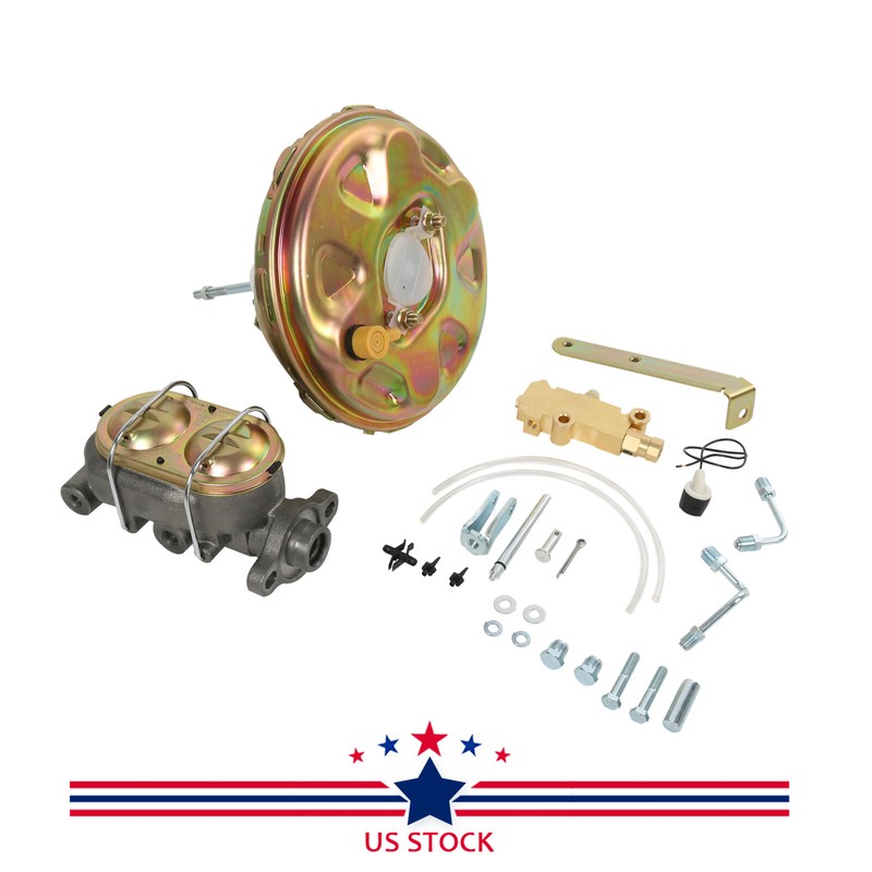 Power Disc Brake Conversion Kit Drilled & Slotted, GM-227 For 1967-1969 Camaro gallery