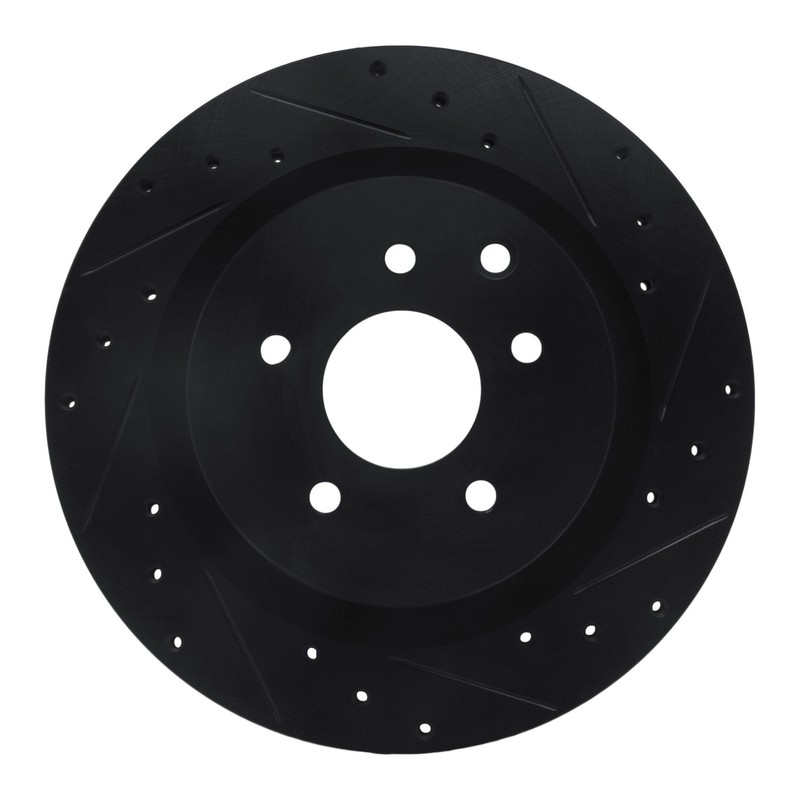 Dynamite Friction Rear Passenger Side Disc Brake Rotor for +More (633-68009R)