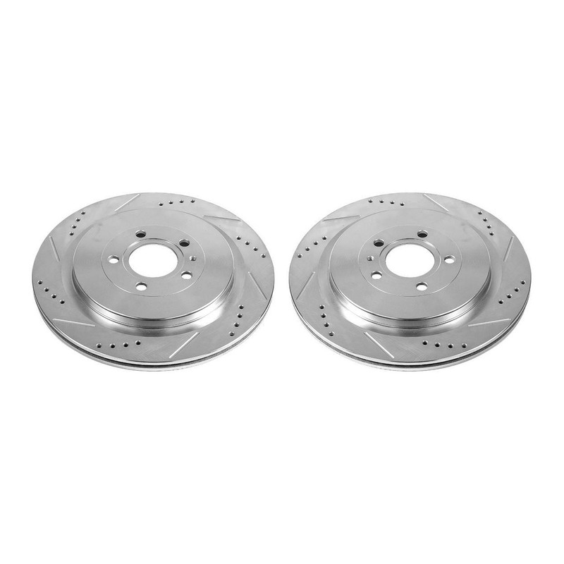 PowerStop Disc Brake Rotor Set - Fits Ford Mustang 2013-2014 PowerStop Evolution gallery