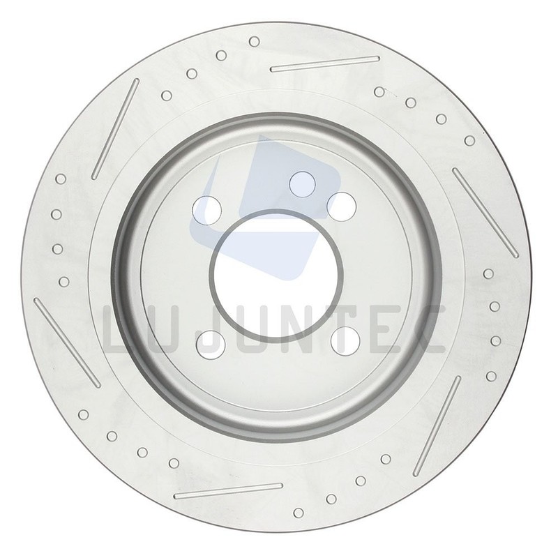 Rear Brake Rotors Ceramic Pads For 2002 2003 2004 2005 2006 Mini Cooper Slotted gallery