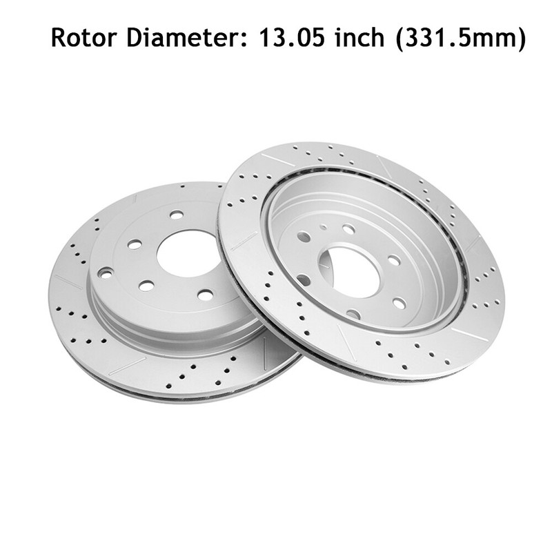 Rear Disc Brake Rotors for 2007 2008 2009 - 2017 Traverse Enclave Acadia Outlook gallery