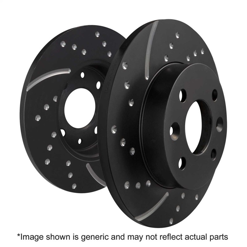Disc Brake Rotor-Limited EBC Brake GD7557