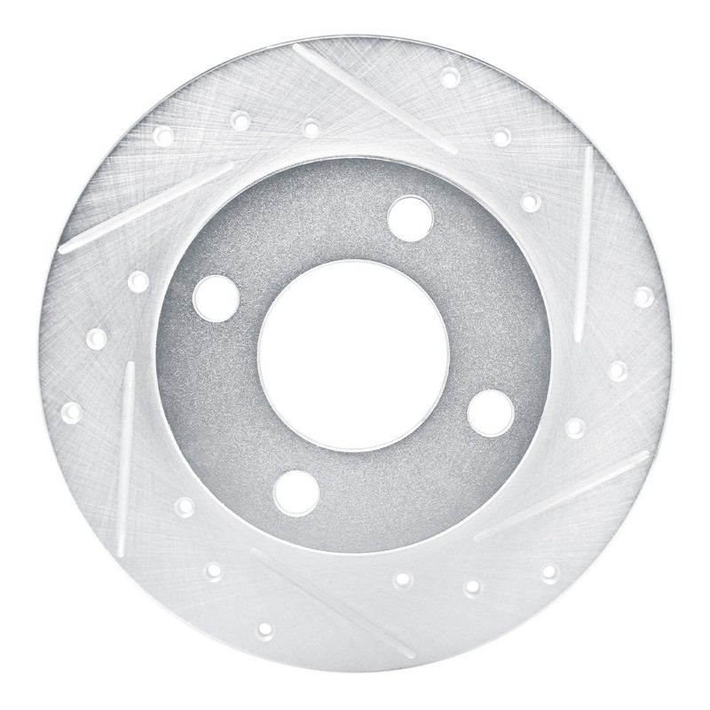 For Audi 100 Quattro 89-91 Brake Rotor DFC Premium Drilled & Slotted Rear